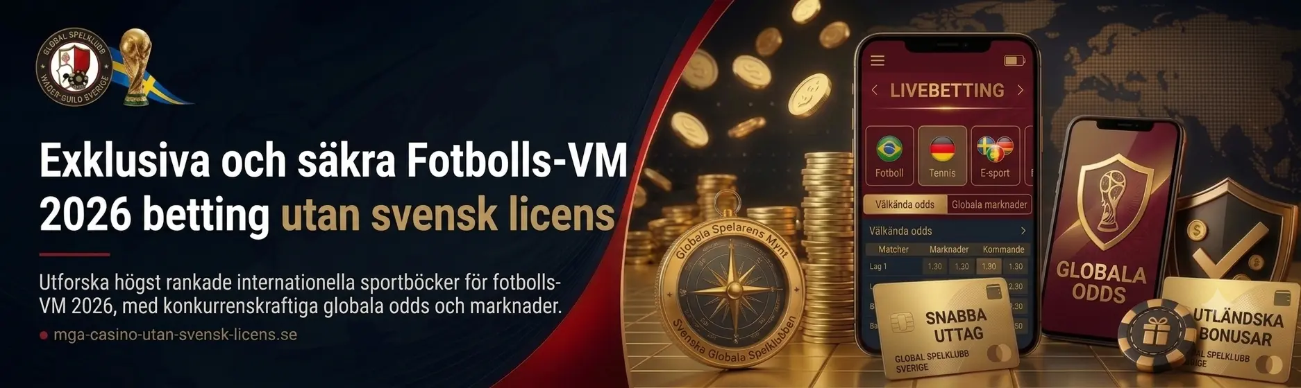 Fotbolls-VM 2026 med landslag från hela världen